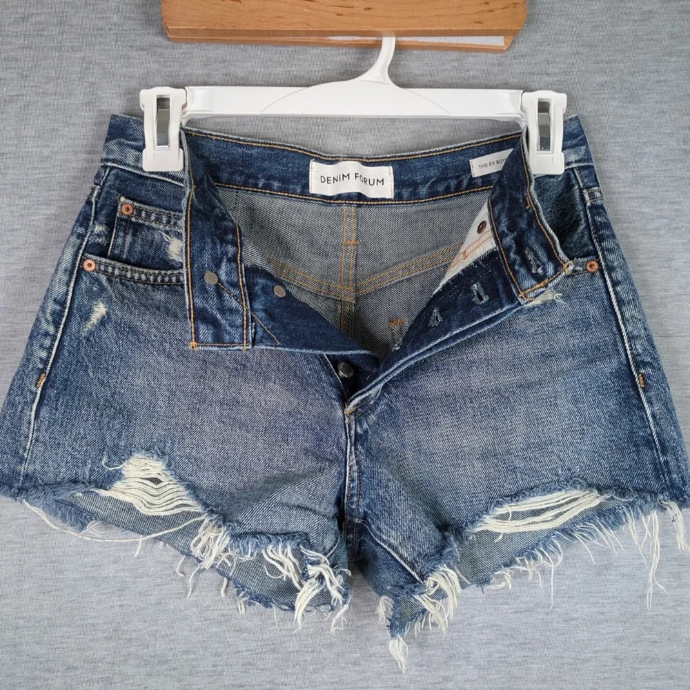 2x 👯‍♀️Host Pick⚡️Denim Forum (Aritzia) The Ex Boyfriend Short - Picture 7 of 13